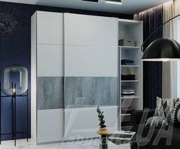 Шкаф купе "G-Caiser" 220х240х60 см 2-дверный 5 частей