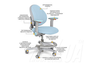 Дитяче крісло Evo-Kids Mio