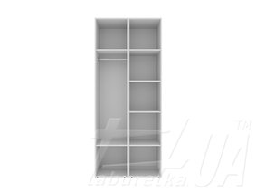 Шкаф распашный комбинированный №13 "Light"