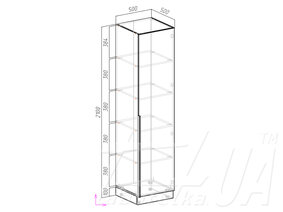 Шкаф угловой "Сити" C3+С4+С18+C20