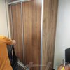 Шафа-купе дводверна "E-Line" ШК 2.1 1400 мм з штангою/мікроліфт та полиці