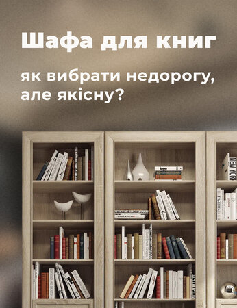 Шафа для книг: як вибрати недорогу, але якісну?