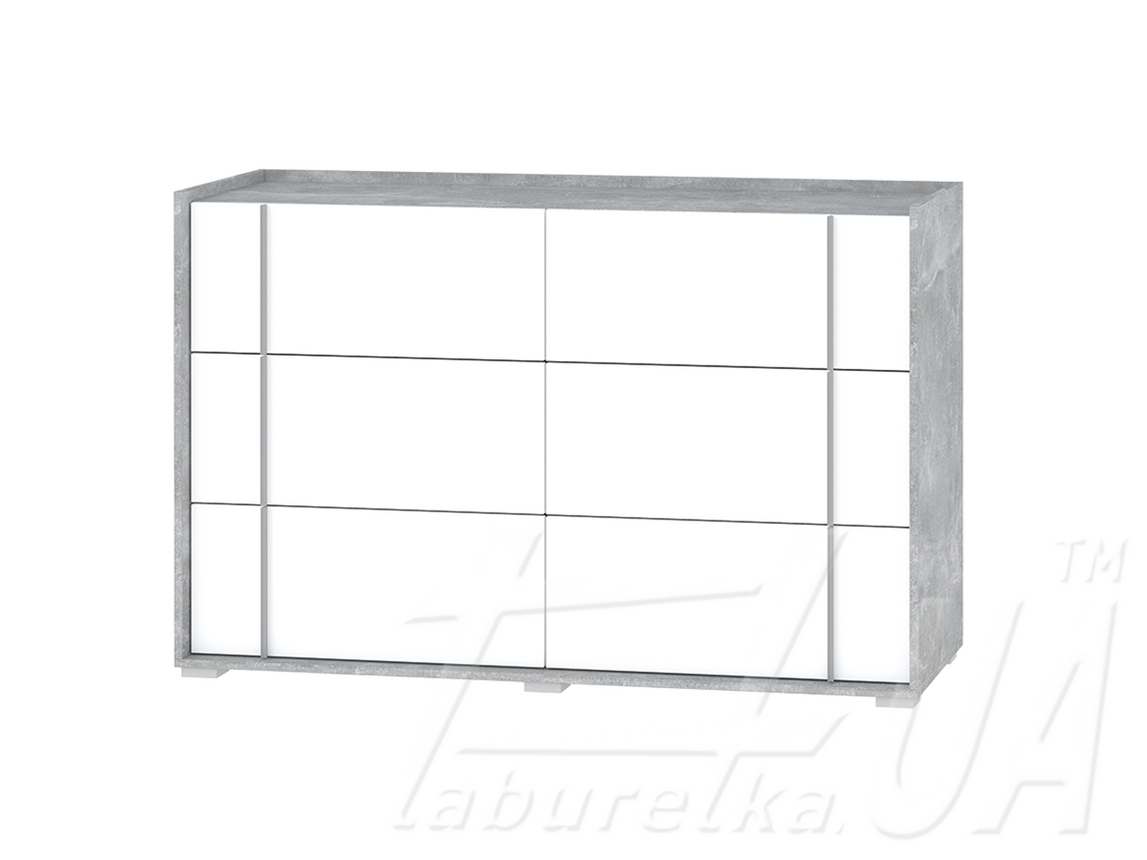 Комод 3Ш+3Ш "Алекса"