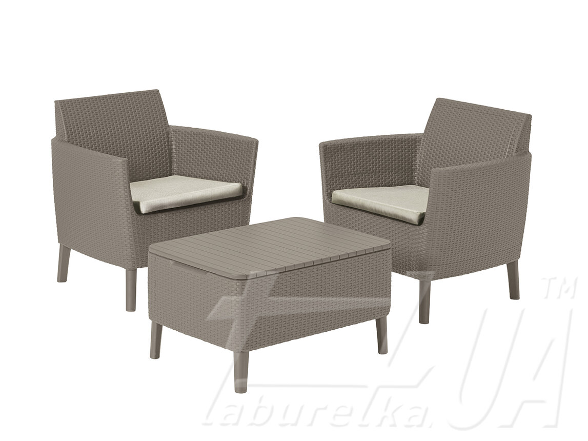 Набір меблів "Salemo balcony set капучино - пісок"