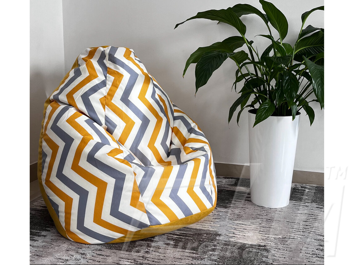 Груша Geometrico "Zigzag Yellow"
