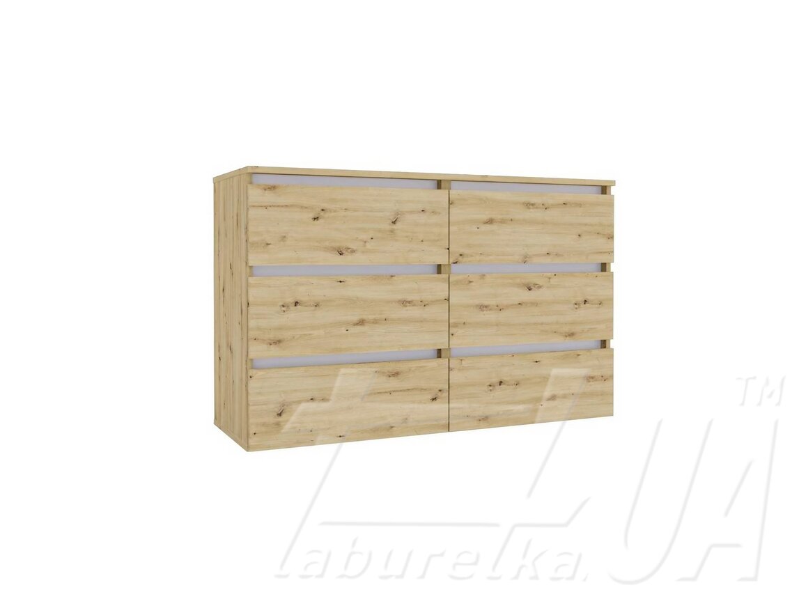 Комод К 760/1200/2 (3Ш) "Идея"