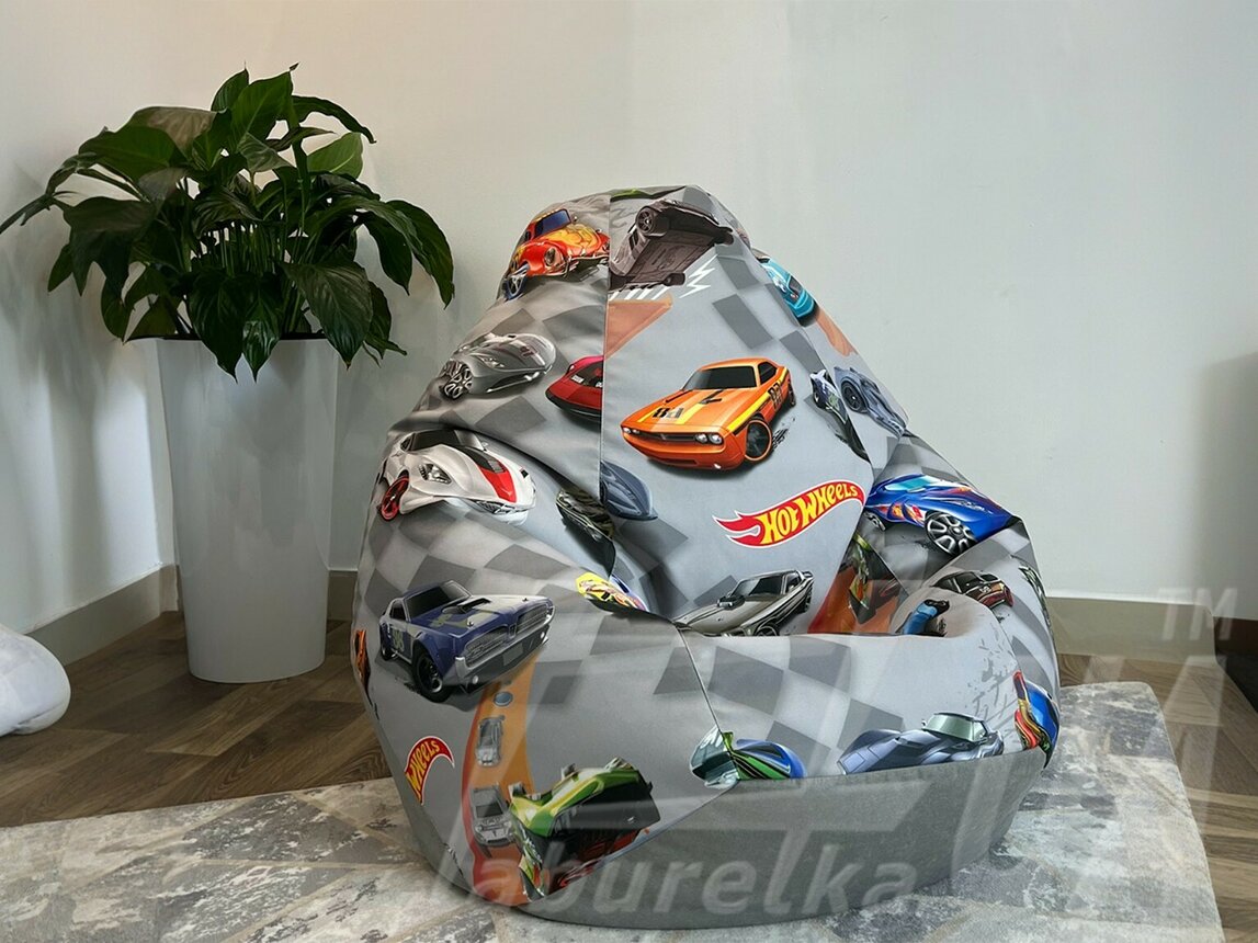 Кресло-груша "Hot Wheels"