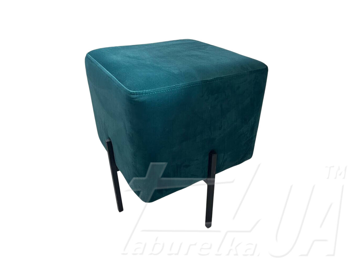 Пуф "Тіффані""; Довжина, мм: 400; Ніжки: Чорний; Magic velvet 2221 з наявності