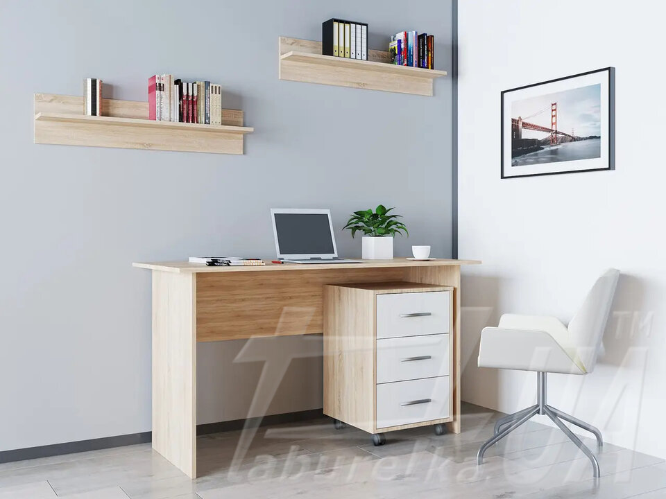 Офіcний стіл "Т3" з тумбою