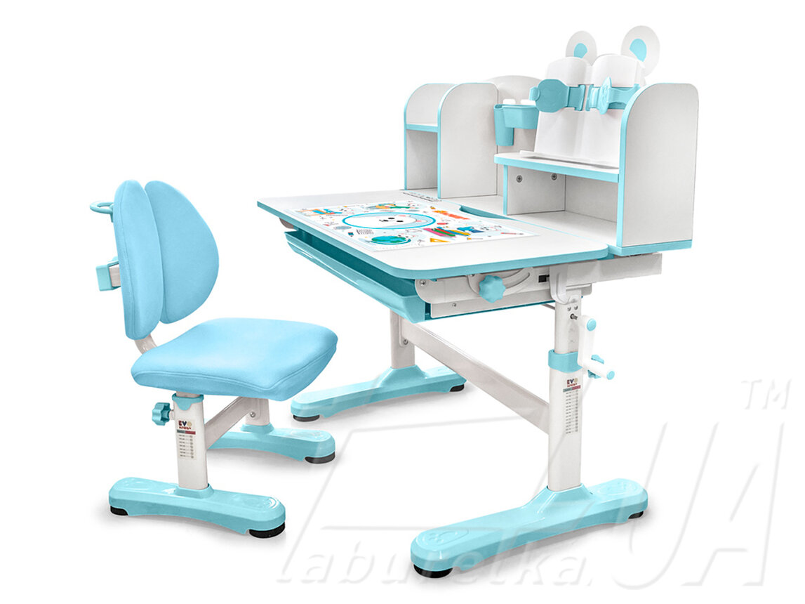 Комплект парта + стульчик "Evo-Kids BD-29 Panda XL"