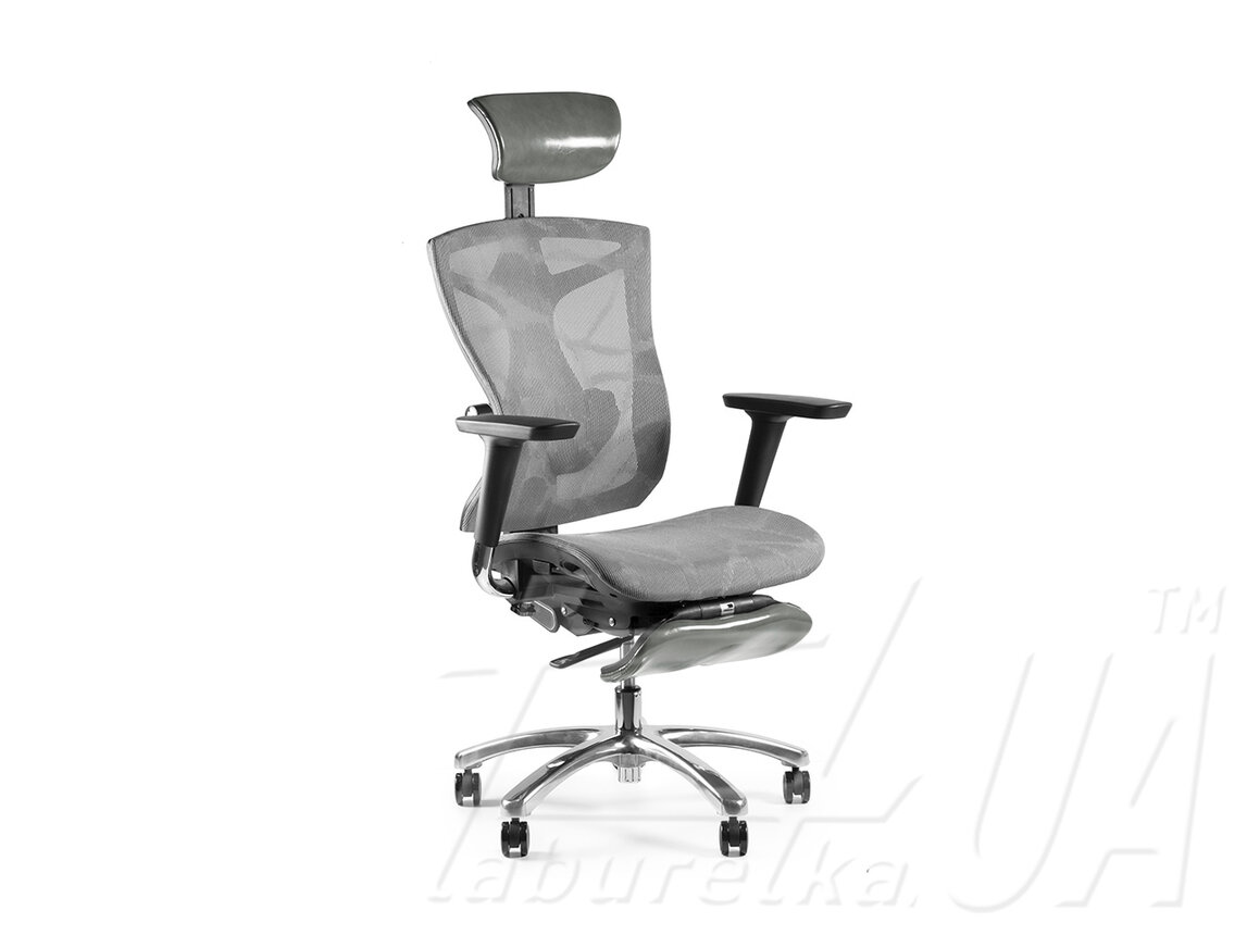 Кресло геймерское Game Mesh Grey "GM-02"