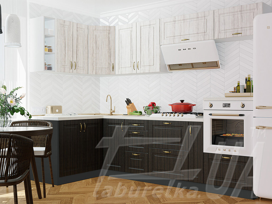 Кутова кухня "Грація" 1,38 х 2,78 м