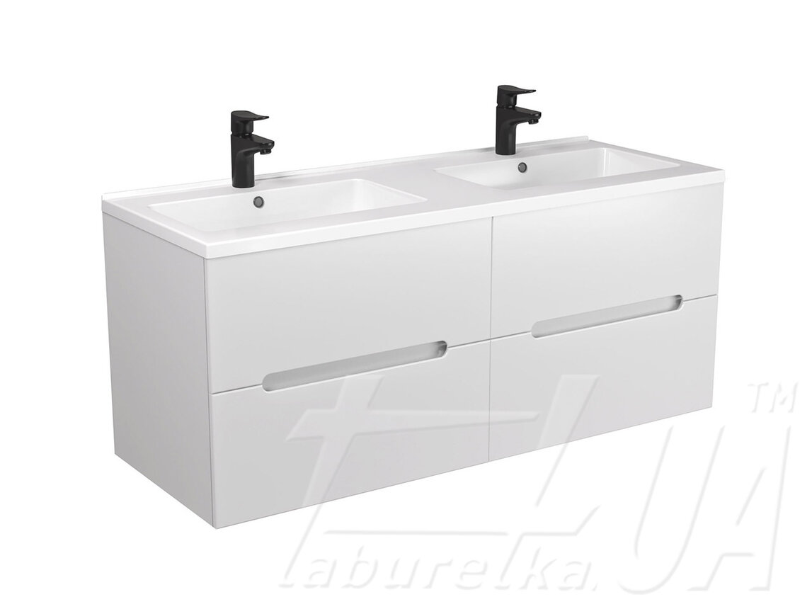 Тумба "Octavio 120-A" (Double 120x2) з умивальником