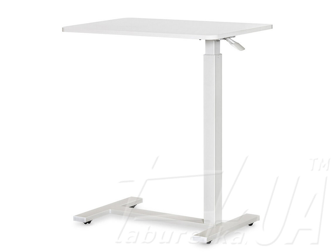 Стол с регулировкой высоты "Hommex Mobidesk White"