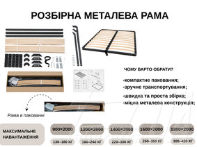 Ліжко "Трініті"