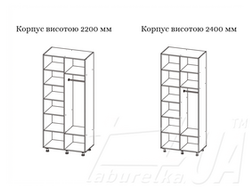 Распашной шкаф "Victory" A800