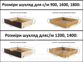 Ліжко з м'яким узголів'ям "Монако Люкс"