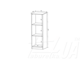 Стеллаж REG40 "Воркспейс | Workspace"
