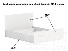 Кровать двуспальная "Тоскана"