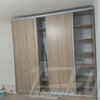 Шафа купе 240х240х60 см 3-дверна
