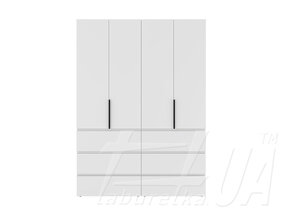 Шкаф распашный комбинированный №10 "Light"