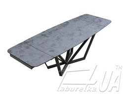Стіл обідній розкладний "Harbor" Iron Grey